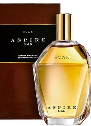 Туалетная вода мужская aspire 75мл avon