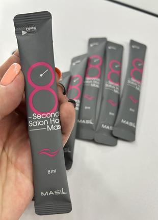 Корейская маска для мгновенного восстановления волос 8 секунд🤩2 фото