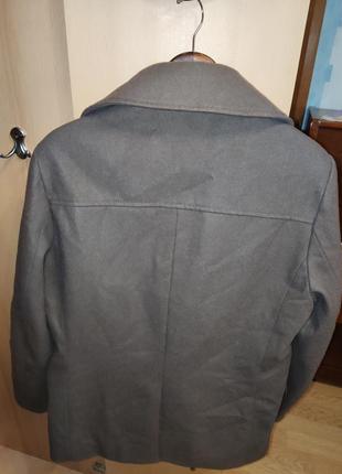 Короткое мужское пальто - бушлат h&m4 фото