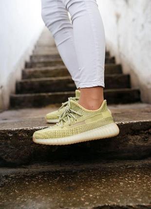 Жіночі кросівки  adidas yeezy boost 350 v2 antila (полный рефлектив)