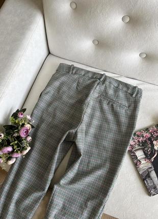 Брюки в клетку h&amp;m 8