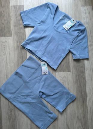 Спортивний комплект для фітнесу йоги тренувань спорта костюм спортивный фитнес