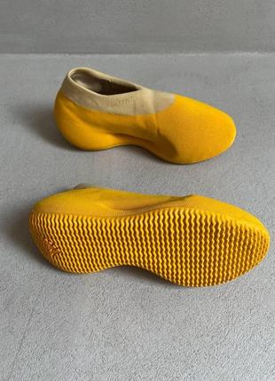 Жіночі кросівки  adidas knit rnr yellow3 фото