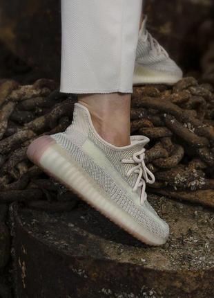 Женские кроссовки  adidas yeezy boost 350 v2 citrin7 фото