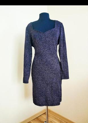 Стильне плаття з рожевим глітером hedherring.