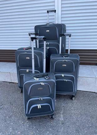 Набор чемоданов airline на 4 колеса 4в13 фото