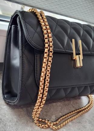 Женская сумочка через плечо  baellerry черная1 фото