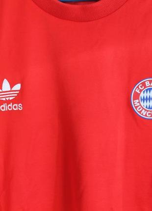 Прекрасная легкая лонгслив кофта adidas originals bayern munich jersey mens long sleeve6 фото