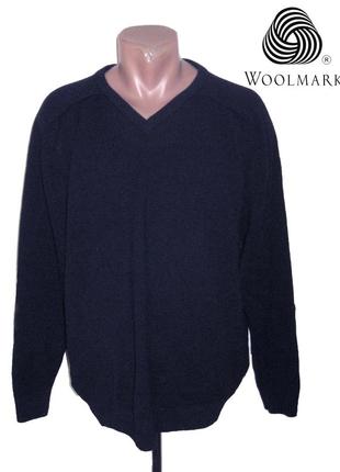 Мужской джемпер пуловер свитер 🐑woolmark размер m