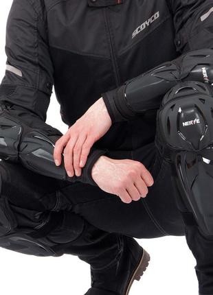 Захист коліна та гомілки nerve nv-uk3 2 шт чорний2 фото