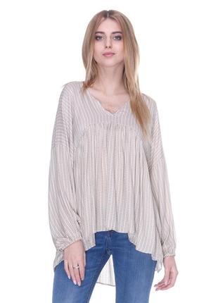 Нежная блуза из вискозы massimo dutti, p. m