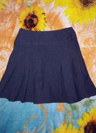 Спідниця, спідничка шкільна для дівчинки 7-9 років, ідеальний стан3 фото