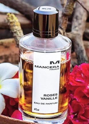 Mancera roses vanille💥original 3 мл розпив аромату затест