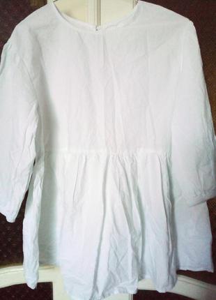 Блуза белая новая1 фото