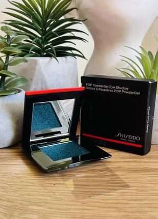 Оригінал shiseido pop eyeshadow powder gel тіні для повік 16 zawa-zawa green оригинал тени