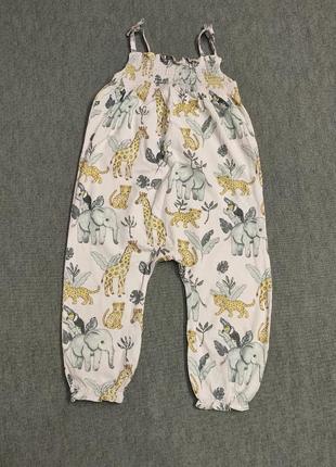 Комбинезон, летний ромпер, песочник, человечек