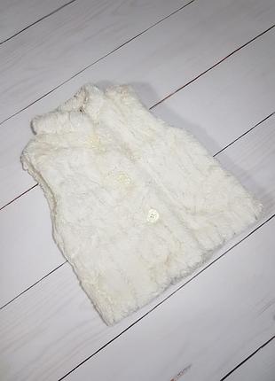 Жилетка нежная 3 4 года