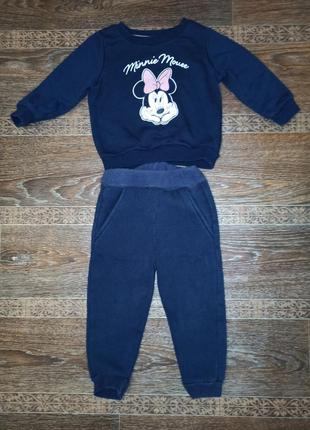 Спортивний костюм синій мінні маус