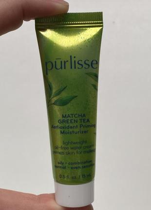 Purlisse праймер для обличчя matcha green tea antioxidant priming moisturizer 15 мл