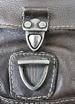 Ковбойская сумка marlboro classics leather bag vintage кожа эксклюзив коллекционная original 38x31x77 фото
