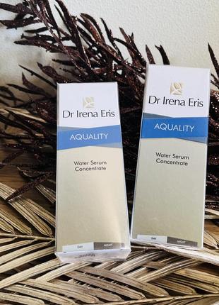 Оригінал сироватка для обличчя dr irena eris aquality water serum concentrate оригинал увлажняющая сыровата1 фото
