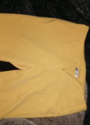 Продам жовтий жилет та брюки 38 р.4 фото