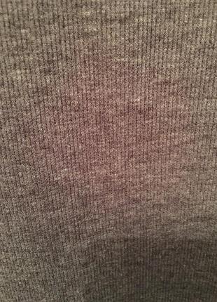 Плаття футляр h&m рубчик міді 2