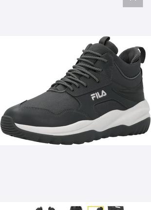 Утепленные кроссовки fila tornado mid wntr стопа 25,5 см1 фото