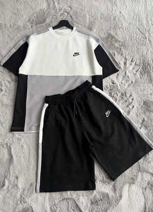 Летний спортивный набор футболка + шорты