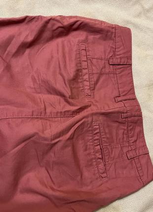 Мини юбка в персиковом цвете юбка короткая с карманами маленький размер2 фото