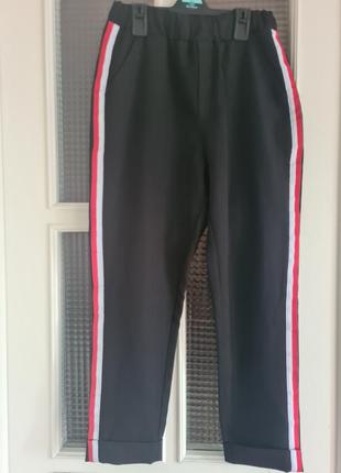 Брюки с лампасами new look 36