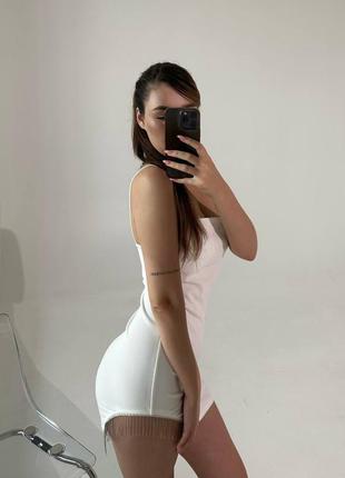 Сукня з металевою бахромою vib-111