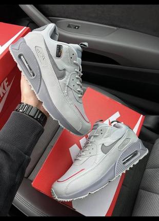 Nike air max 90 surplus gray м