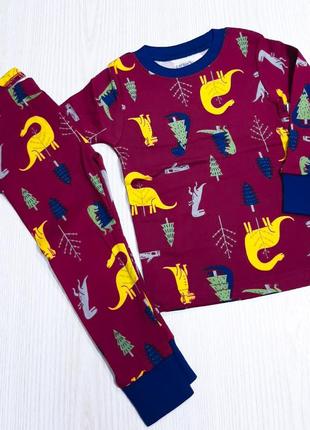 Трикотажна піжама динозаври на 24 і 18 міс картерс,5 фото