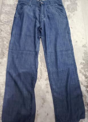 Коттоновые летние джинсы