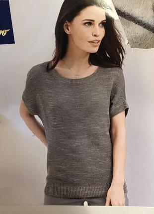 Женский джемпер жилет большого размера батал