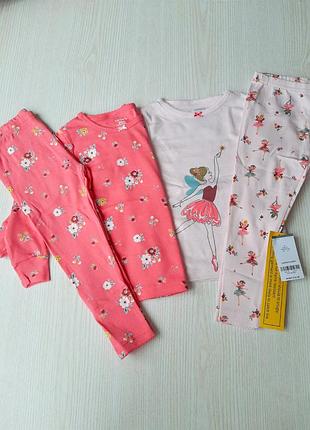 Трикотажна піжама для дівчинки 1,5 і 2 роки картерс7 фото