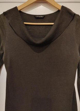 Кофта лонгслив водолазка реглан massimo dutti 2