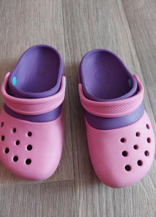 Детские кроксы crocs1 фото