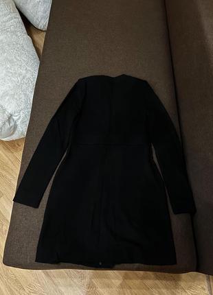 Платье пиджак mary d’aloia italy черное5 фото
