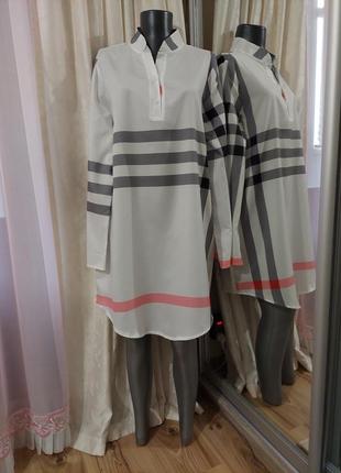 Удлинённая рубашка 👕 туника