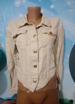 Стильний жакет,100% льон