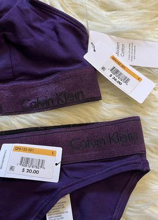 Набор белья calvin klein modern cotton s8 фото