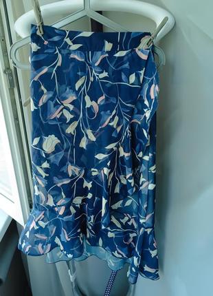 Юбка миди цветка размер s