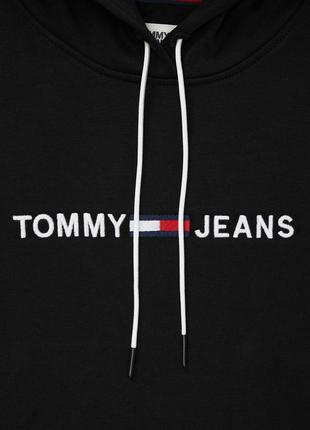 Худи tommy hilfiger, черное худи tommy jeans3 фото