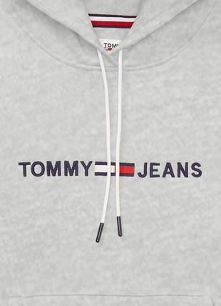 Худи tommy jeans, серое худи tommy jeans, худи tommy hilfiger2 фото