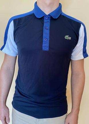 Lacoste polo sport мужская футболка, мужская поло, спортивная футболка3 фото