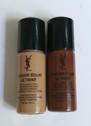 Стійкий тональний крем spf 20 SAINT LAURENT LONG NECKLACE encre de peau all hours foundation