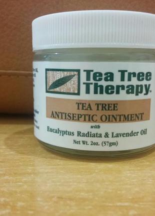 Антисептична мазь з маслами евкаліпта, лаванди і чайного дерева tea tree therapy сша2 фото