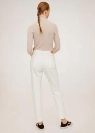 Білі джинси манго бойфренд, мом, 36 розмір3 фото